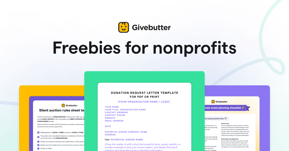 Free Download: Nonprofit Treasurer Report Template Givebutter